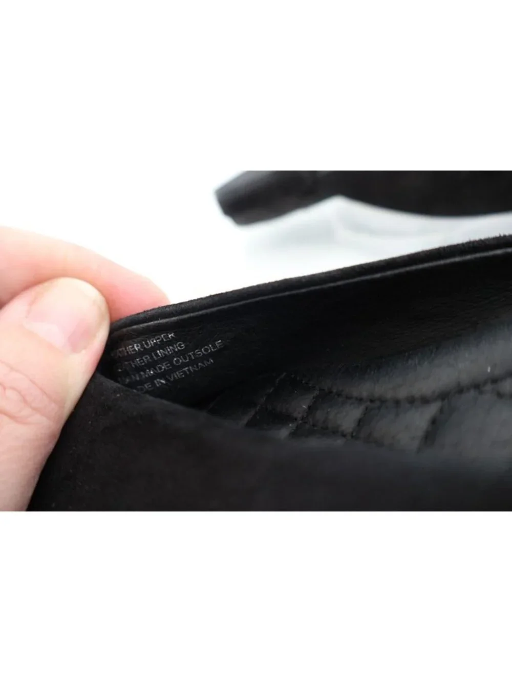 Birdies The Swan Mule Slide Slip-On Women’s Size 5 Black Suede Flat Pointy
